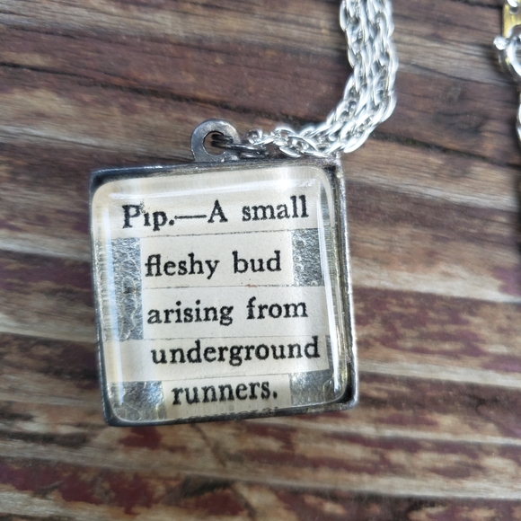 Plant Bud - Pip: Definition Necklace - Picture 3 of 12